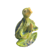 Yoga Turtle, Meditating Figurine, Meditating Animal, Funny Animal Figurine, Meditating Sea Turtle