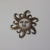 Sun Face, Sun Wall Hanging, Metal Wall Hanging, Patio Decor, Porch Decor - Pink Horse Florida
