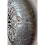 Moon and Sun Face, Moon and Sun Wall Hanging, Metal Wall Hanging, Patio Decor, Porch - Pink Horse Florida