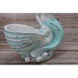 Mermaid Figurine, Mermaid Decor, Coastal Decorative Accent, Mermaid Collectibles, Mermaid Vase - Pink Horse Florida