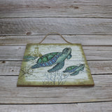 Turtle Bay Sign, Sea Turtle Sign, Sea Turtle Wall Decor - Pink Horse Florida
