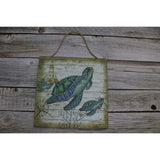 Turtle Bay Sign, Sea Turtle Sign, Sea Turtle Wall Decor - Pink Horse Florida