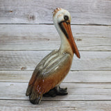 Pelican Figurine, On Sale Pelican Figurine, Pelican Decor, Pelican Gift, Pelican Statue, Beach Gift, - Pink Horse Florida