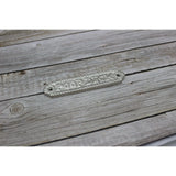 Poop Deck Sign, Wall Sign, Funny Bathroom or Nursery Decor, Nautical Decor - Pink Horse Florida