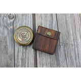 Navy Compass, U.S. Navy Gift, Antique Compass, Vintage Compass, Military Compass, Brass Compass - Pink Horse Florida