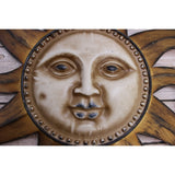 Sun Face, Sun Wall Hanging, Metal Wall Hanging, Patio Decor, Porch Decor - Pink Horse Florida