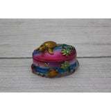 Sea Turtle Storage Box, Turtle Storage Box, Sea Turtle Box, Beach Decor, Turtle Decor, Jewelry Box, - Pink Horse Florida