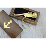 Whistle Keychain, Whistle Keychain with Box, Boatswain Whistle, Antique Whistle, Vintage Whistle, - Pink Horse Florida