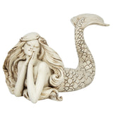 Mermaid Figurine, Mermaid Decor, Coastal Decorative Accent, Mermaid Collectibles, Mermaid Lover, - Pink Horse Florida