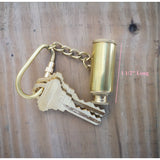 Telescope Keychain, Vintage Keychain, Brass Keychain, Nautical Keychain, Telescope, Spy Glass, Star - Pink Horse Florida