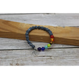 7 Chakra Life Tree Bracelet, Beaded Bracelet, Chakra Bracelet, Seven Chakra Bracelet, Chakra Jewelry - Pink Horse Florida