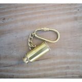 Telescope Keychain, Vintage Keychain, Brass Keychain, Nautical Keychain, Telescope, Spy Glass, Star - Pink Horse Florida