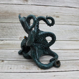 Octopus Wine Bottle Holder, Wine Bottle Holder, Nautical Wine Bottle Holder, Wine Decor - Pink Horse Florida