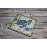 Turtle Bay Sign, Sea Turtle Sign, Sea Turtle Wall Decor - Pink Horse Florida