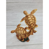 Turtle Figurine, Sea Turtle Figurine, Turtle Decor, Drift Wood Sea Turtle Decor, Beach Home Decor, - Pink Horse Florida