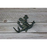Mermaid Hook, Anchor Hook, Mermaid Anchor Hook, Mermaid Key Hook, Beach Decor, Mermaid Decor, Key - Pink Horse Florida