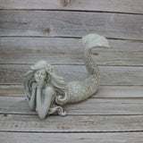 Mermaid Figurine, Mermaid Decor, Coastal Decorative Accent, Mermaid Collectibles, Mermaid Lover, - Pink Horse Florida