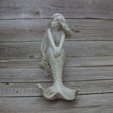 Mermaid Figurine, Mermaid Decor, Coastal Decorative Accent, Mermaid Collectibles, Mermaid - Pink Horse Florida
