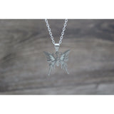 Glow in the Dark Necklace, Butterfly Necklace, Blue Glow in the Dark Butterfly Necklace, Butterfly - Pink Horse Florida