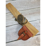 Antique Compass, Compass in Leather Pouch, Vintage Look Compass, Compass with Chain, Pocket Compass - Pink Horse Florida