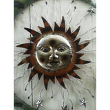 Moon, Sun, and Stars Wall Hanging, Metal Wall Hanging, Moon, Sun and Stars Outdoor Decor - Pink Horse Florida