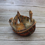 Sea Turtle Bottle Holder, Turtle Figurine, Natural Color Turtle Wine Bottle Holder - Pink Horse Florida