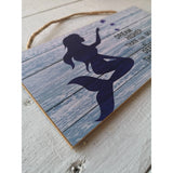Mermaids Dream Sign, Mermaid Sign, Mermaid Pool Sign, Mermaid Decor - Pink Horse Florida