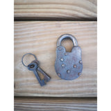 Antique Lock, Antique Padlock, Antique Lock and Key, Antique Locks, Vintage Lock and Key, Old Lock, - Pink Horse Florida