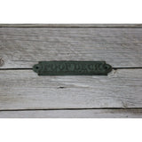 Poop Deck Sign, Wall Sign, Funny Bathroom or Nursery Decor, Nautical Decor - Pink Horse Florida