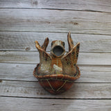 Sea Turtle Bottle Holder, Turtle Figurine, Natural Color Turtle Wine Bottle Holder - Pink Horse Florida