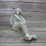 Mermaid Figurine, Mermaid Decor, Coastal Decorative Accent, Mermaid Collectibles, Mermaid - Pink Horse Florida