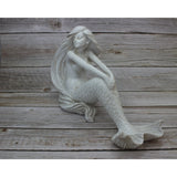 Mermaid Figurine, Mermaid Decor, Coastal Decorative Accent, Mermaid Collectibles, Mermaid - Pink Horse Florida