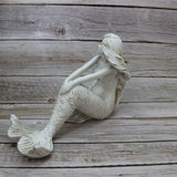 Mermaid Figurine, Mermaid Decor, Coastal Decorative Accent, Mermaid Collectibles, Mermaid - Pink Horse Florida