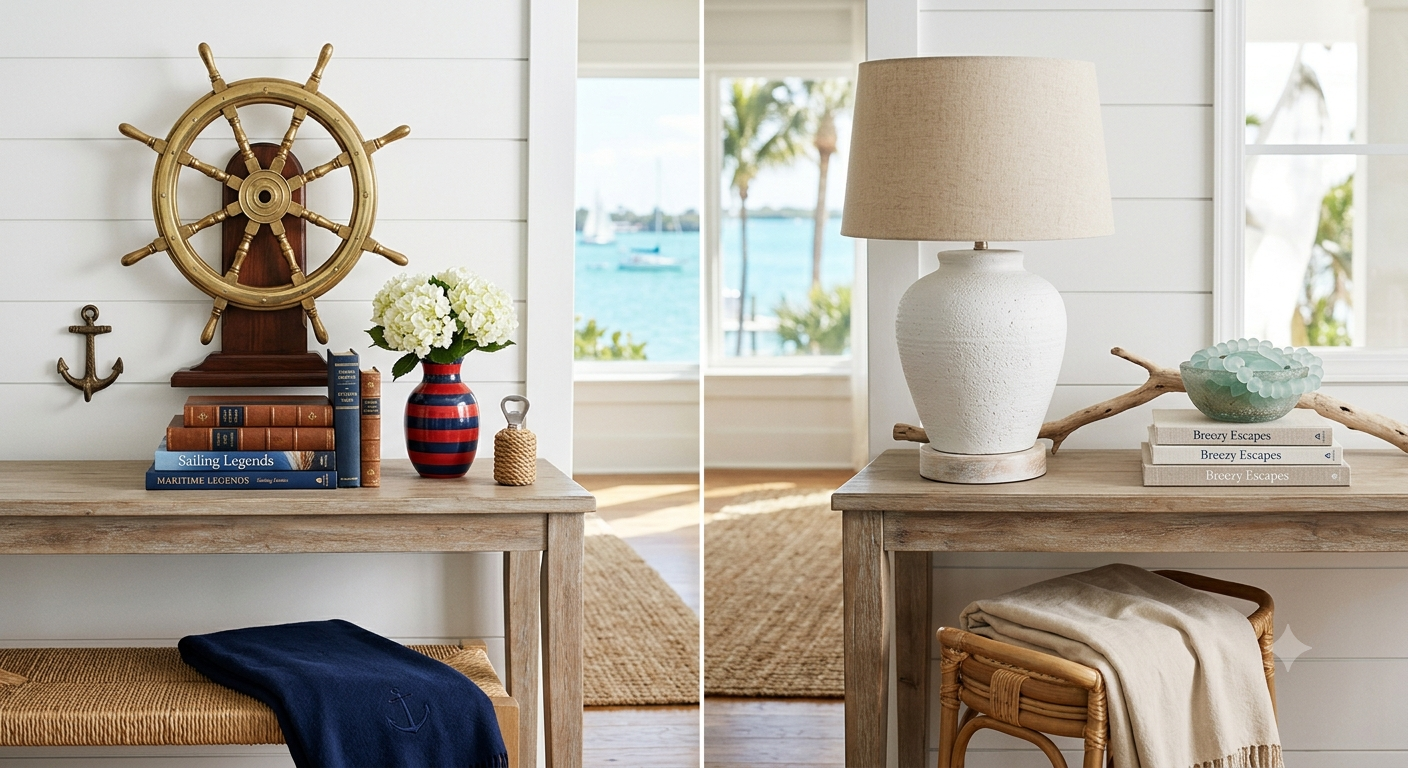 Coastal Chic vs. Nautical Decor: What’s the Difference?