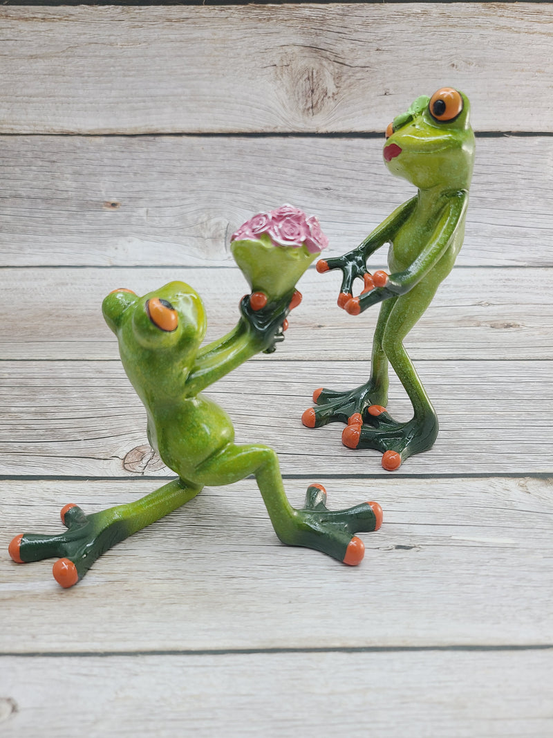 Frog Couple, Frog Couple Figurine, Gift for Him, Gift for Her, Couples  Gifts, Marriage Proposal Figurine, Frog Figurine