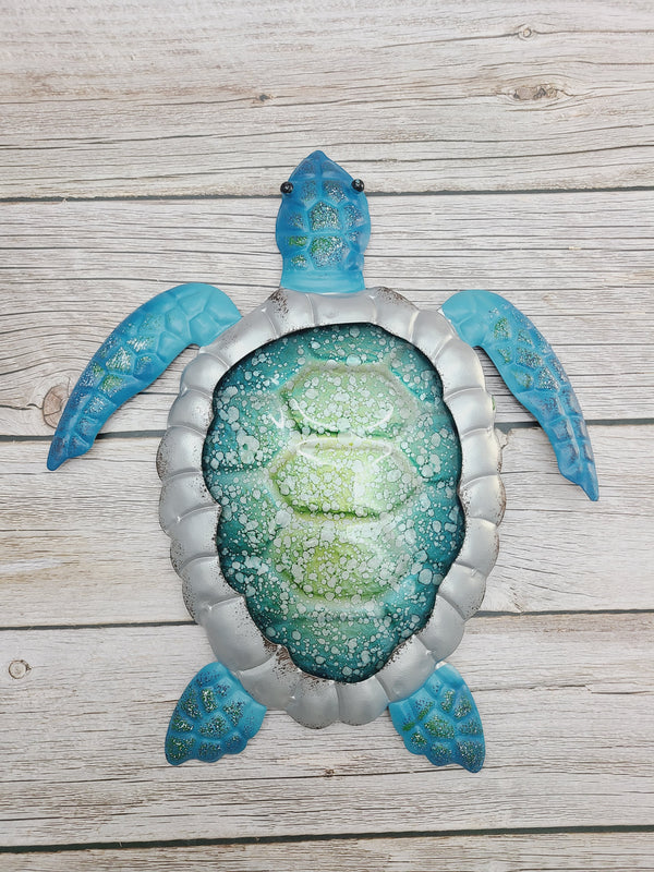 Sea Turtle Wall Art, Sea Turtle Wall Decor, Nautical Decor, Turtle Gift, Turtle Wall Art Metal, Sea Turtle Wall - Pink Horse Florida