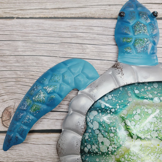 Sea Turtle Wall Art, Sea Turtle Wall Decor, Nautical Decor, Turtle Gift, Turtle Wall Art Metal, Sea Turtle Wall - Pink Horse Florida