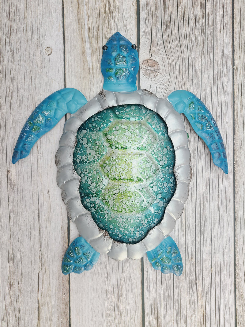 Sea Turtle Wall Art, Sea Turtle Wall Decor, Nautical Decor, Turtle Gift, Turtle Wall Art Metal, Sea Turtle Wall - Pink Horse Florida