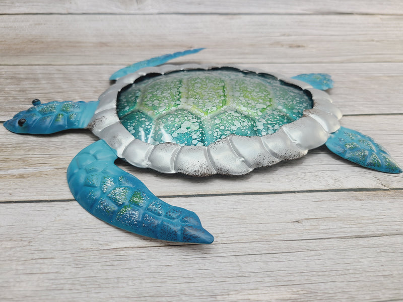 Sea Turtle Wall Art, Sea Turtle Wall Decor, Nautical Decor, Turtle Gift, Turtle Wall Art Metal, Sea Turtle Wall - Pink Horse Florida