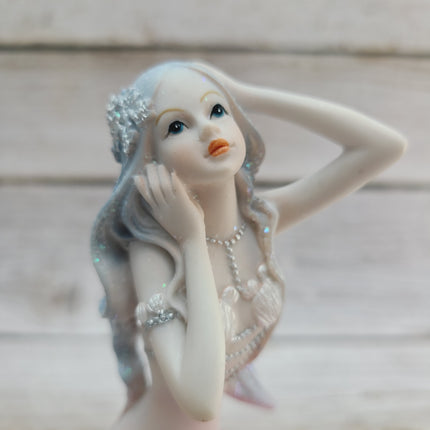 Mermaid Figurine, Mermaid Decor, Coastal Decorative Accent, Mermaid Collectibles, Mermaid Lover, Mermaid Gift - Pink Horse Florida
