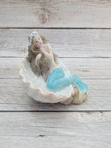 Mermaid Figurine, Mermaid Decor, Coastal Decorative Accent, Mermaid Collectibles, Mermaid Lover, Mermaid Gift - Pink Horse Florida