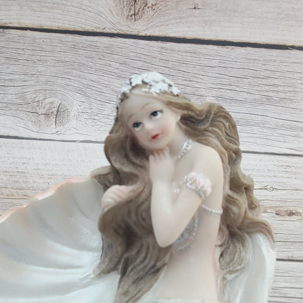 Mermaid Figurine, Mermaid Decor, Coastal Decorative Accent, Mermaid Collectibles, Mermaid Lover, Mermaid Gift - Pink Horse Florida