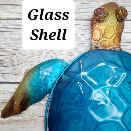 Sea Turtle Wall Art, Sea Turtle Wall Decor, Nautical Decor, Turtle Gift, Turtle Wall Art Metal, Sea Turtle Wall - Pink Horse Florida