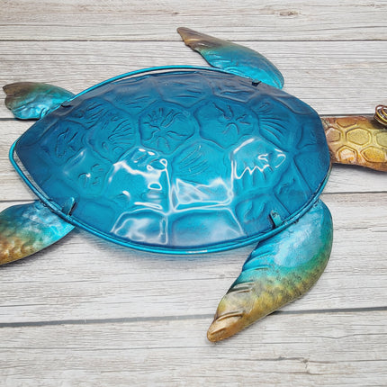 Sea Turtle Wall Art, Sea Turtle Wall Decor, Nautical Decor, Turtle Gift, Turtle Wall Art Metal, Sea Turtle Wall - Pink Horse Florida