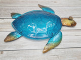 Sea Turtle Wall Art, Sea Turtle Wall Decor, Nautical Decor, Turtle Gift, Turtle Wall Art Metal, Sea Turtle Wall - Pink Horse Florida