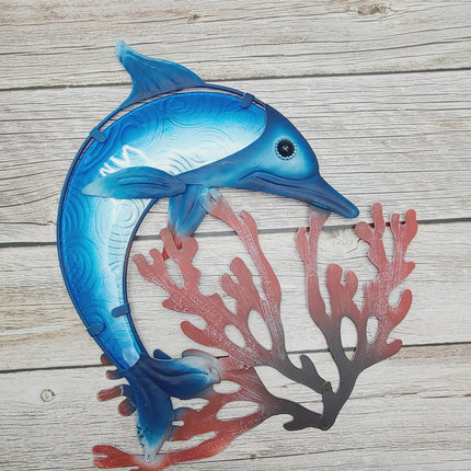 Dolphin Wall Art, Dolphin Wall Decor, Nautical Decor, Dolphin Gift, Dolphin Wall Accents, Dolphin Wall Sculpture - Pink Horse Florida