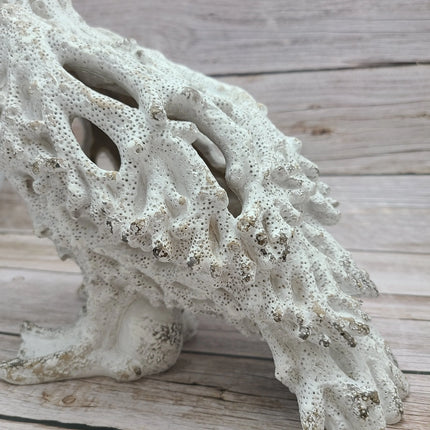 Pelican Figurine, Coral Pelican, Pelican Decor, Pelican Gift, Pelican Statue, Beach Decor, Coral - Pink Horse Florida