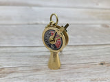 Telegraph Keychain, Brass Telegraph Keychain, Titanic Telegraph Keychain - Pink Horse Florida