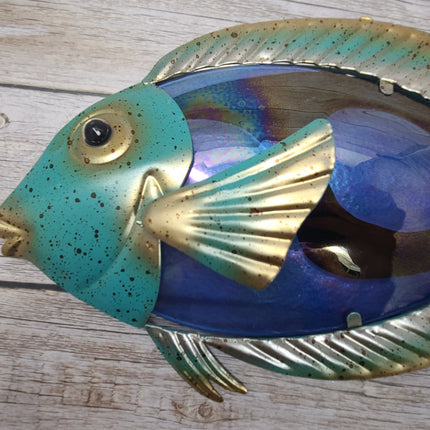 Fish Wall Art, Fish Wall Decor, Dory Fish Outdoor Wall Decor, Fish Gifts, Iron Fish Wall Art - Pink Horse Florida