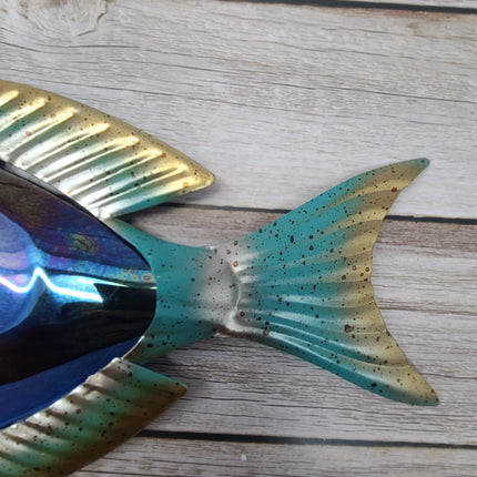 Fish Wall Art, Fish Wall Decor, Dory Fish Outdoor Wall Decor, Fish Gifts, Iron Fish Wall Art - Pink Horse Florida